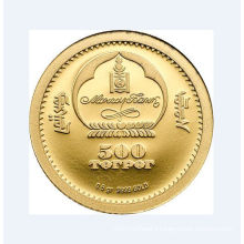 Custom Bright Gold Plated Coin for Collection (GZHY-YB-012)